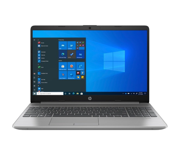 Hp 27K27EA 250 G8 Notebook Pc 15.6 Inch HD Intel Core i3 1005G1 Processor 4GB RAM 1TB HDD Windows 10 - Asteroid Silver - Zoom Image 1