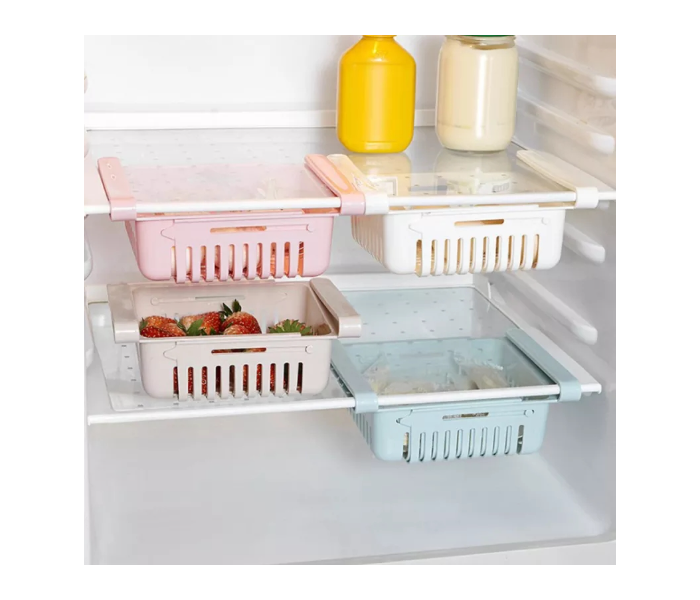 Refrigerator Organizer Storage Adjustable Rack - Zoom Image 3