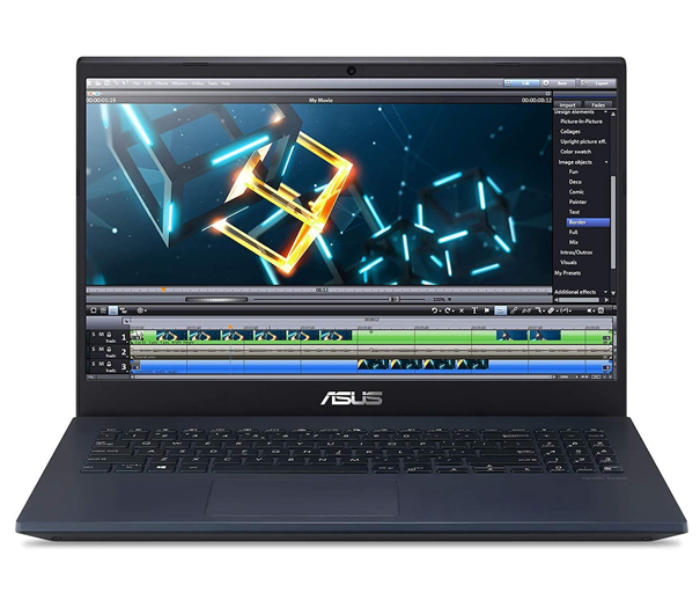 Asus K571GT-HN983T Vivobook Laptop 15.6 Inch FHD Intel Core i5 9300H Processor 8GB RAM 512GB SSD NVIDIA GeForce GTX 1650 Graphics Windows 10 Home - Black - Zoom Image 1