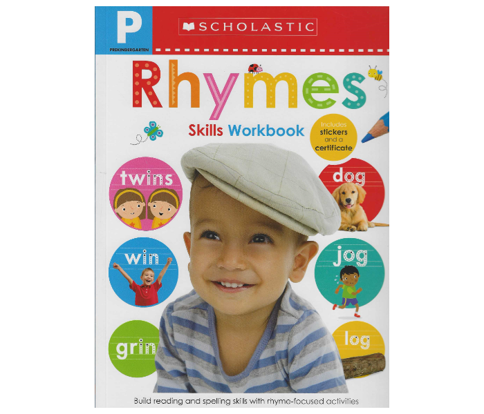 Scholastic Pre-K Skills Workbook : Rhymes Book for Kids - Zoom Image 1