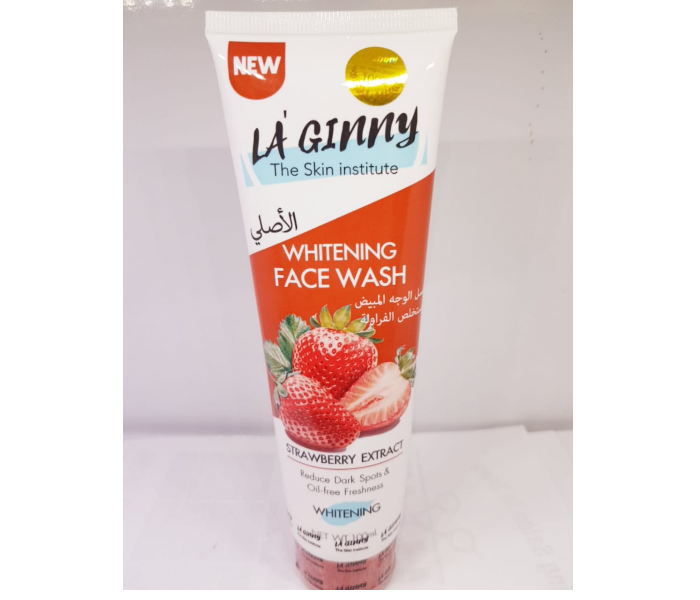 Laginny LA 107 100ml Whitening Facewash Strawberry - Zoom Image