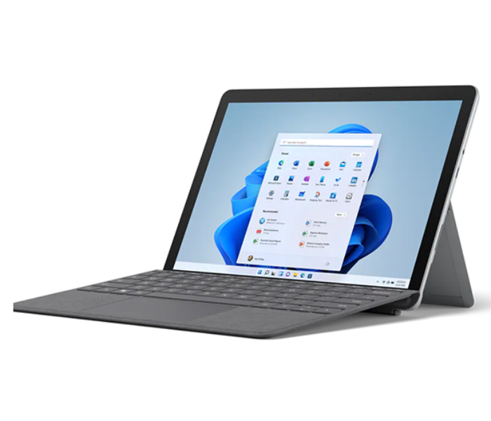 Microsoft 8VA-00005 Surface GO 3 Dual-core 10.5 Inch Dual-core Intel Pentium Gold 6500Y Processor 8GB RAM 128GB SSD Intel UHD Graphics Windows 11 Home - Platinum - Zoom Image 1