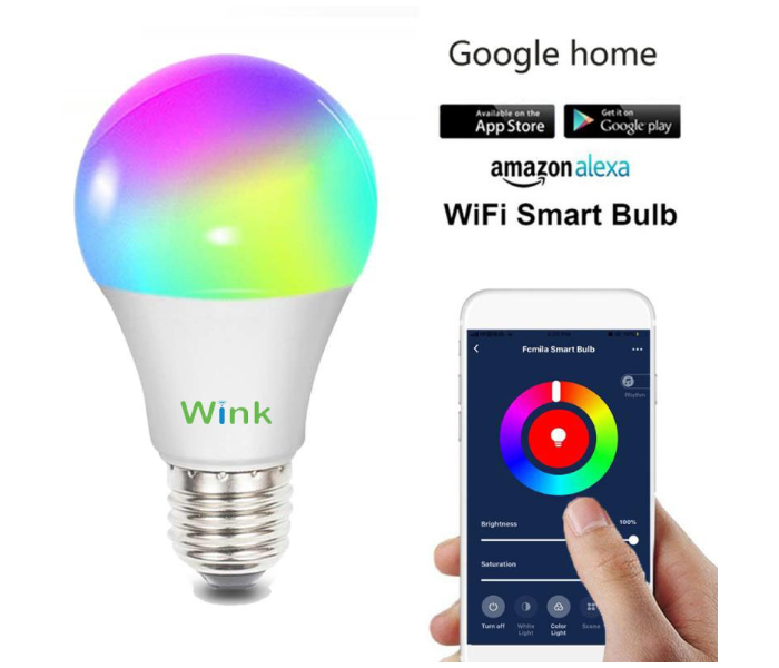 Wink 14Watts Smart Lamp Bulb - White - Zoom Image