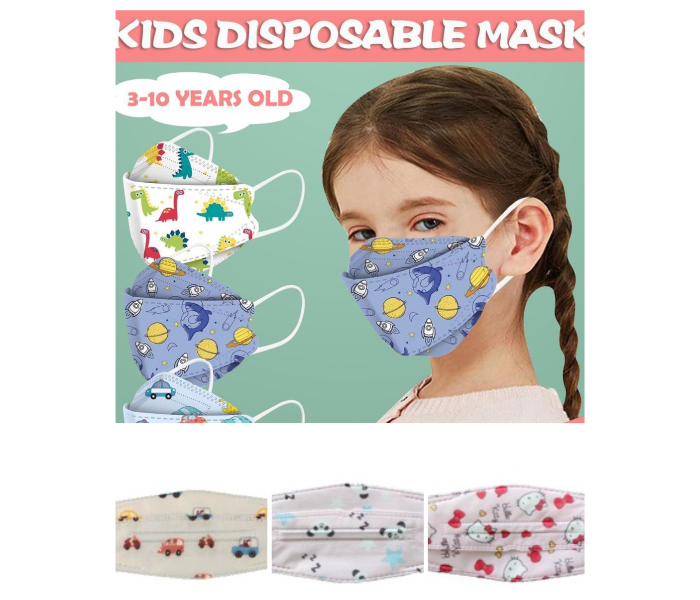 LVM KF94-K Pack of 10 Pieces Face Mask For Kids - Zoom Image