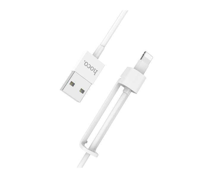 Hoco X31 Lightning Charging Data Cable Holder - White - Zoom Image 3