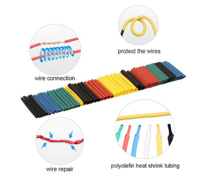 530 Pieces Colorful Heat Shrink Tubing Insulation Set - Zoom Image 4