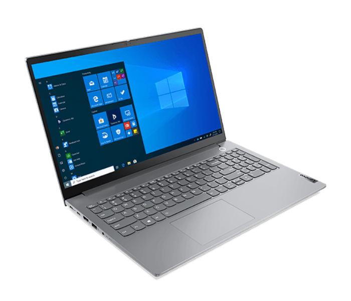 Lenovo 20VE000WAX Thinkbook 15 Gen2 15.6 Inch FHD Intel Core i7 1165G7 Processor 8GB DDR4 RAM 1TB HDD Integrated Intel Iris Xe Graphics - Mineral Grey - Zoom Image 2