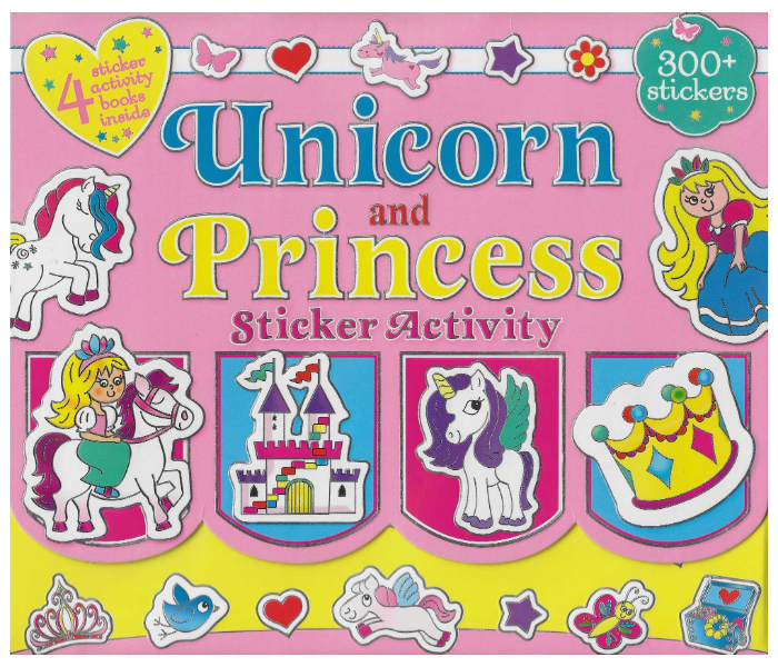 Brown Watson Unicorn and Princess Carry Case Book for Kids - Zoom Image 1