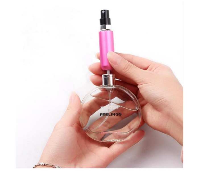 5ml Portable Mini Refillable Perfume Atomizer Bottle - Pink - Zoom Image 2