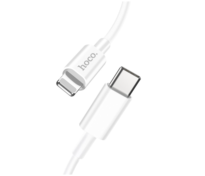 Hoco X36 Swift Pd Charging Data Cable For Lightning - White - Zoom Image 2