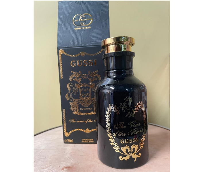 Euro Scents 100ml Gussi Black Eau De Parfum Natural Spray - Zoom Image