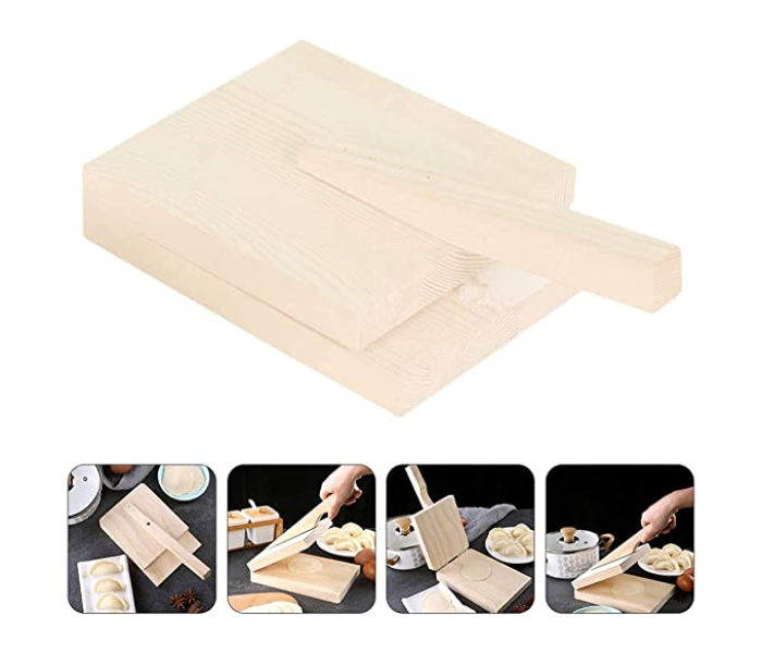 Generic Wooden Tortilla Maker - Beige - Zoom Image 6