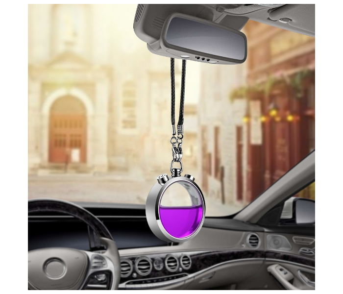 Generic Car Hanging Pendant Air Freshener Perfume for Toyota Nissan and  Lexus - Silver