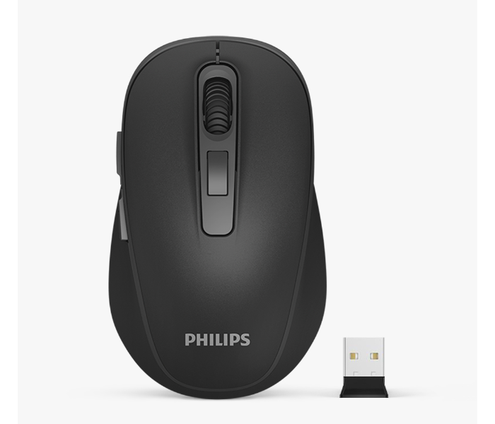 Philips SPK7405-00 Wireless Mouse - Black - Zoom Image 1