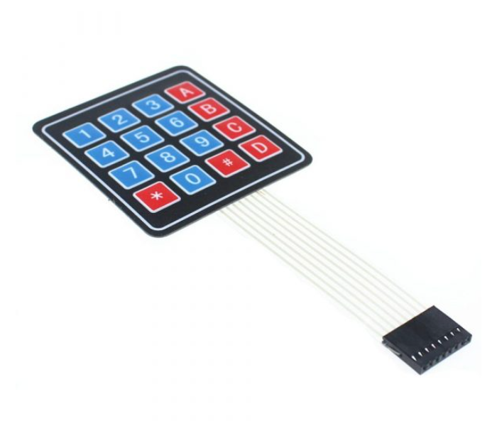 8 Pins Matrix 16 key Button keypad - Zoom Image 2