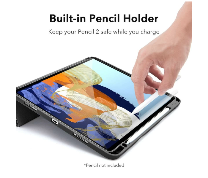 ESR Rebound Pencil Case iPad Pro 2021 11 inch - Black - Zoom Image 2