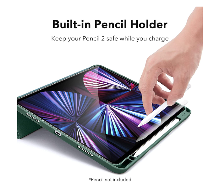 ESR Rebound Pencil Case iPad Pro 2021 11 inch - Forest Green - Zoom Image 3