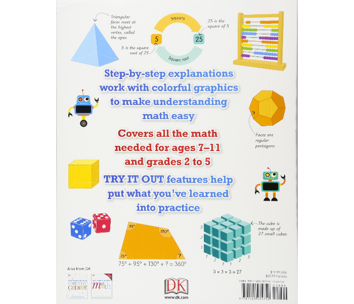 Dk How To Be Good At Maths The Simplest Ever Visual Guide Books for Kids - Zoom Image 2