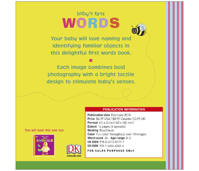 Dk Baby First Words Books for Kids - Zoom Image 2