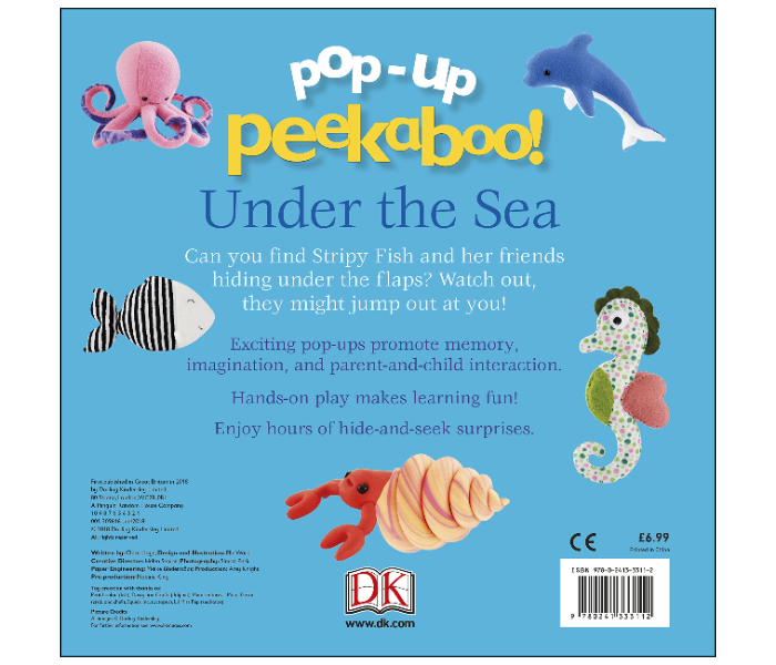 Dk PopUp Peekboo Under The Sea Books for Kids - Zoom Image 2