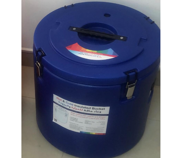 VT3017 58 Litre Double Layered Stainless Inner Insulation Barrel For Food - Blue - Zoom Image 1