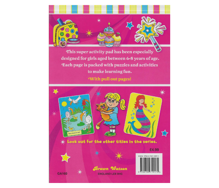 Brown Watson Girls Super Pad Book for Kids - Zoom Image 2