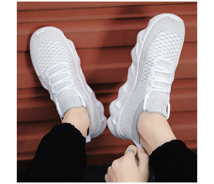 Unisex Sneakers Outdoor Casual EU 36 Sports Shoes - White - Zoom Image 2