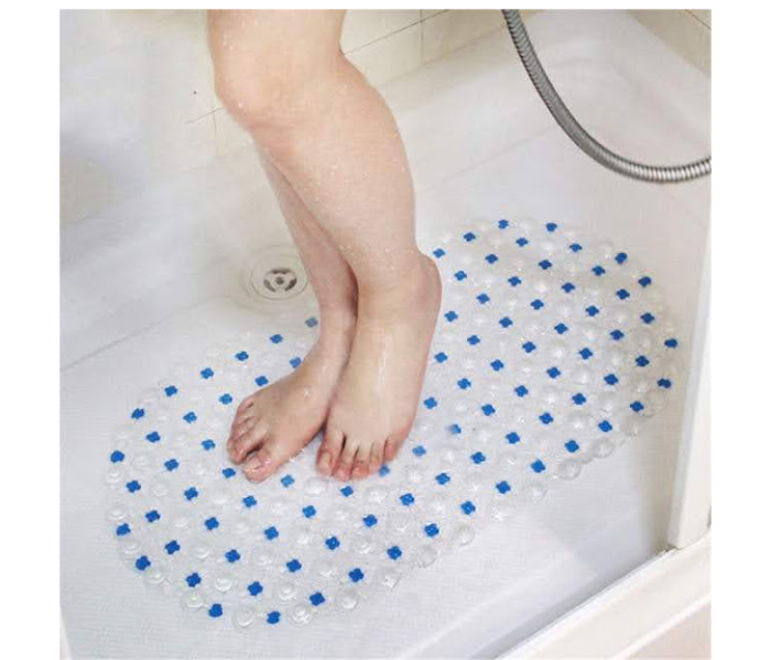 GTC 22000710 Non Slip Bath Tub Shower Mat with Drain Holes and Suction Cups - White - Zoom Image 5