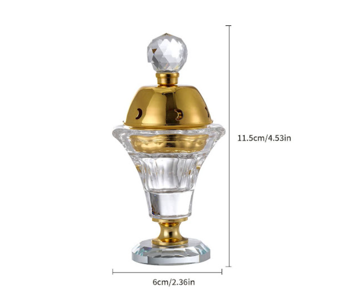 GTC 22000761 Large Size Attractive Bakhoor Crystal Incense Oud Burner For Office and Home Decor - Zoom Image 4