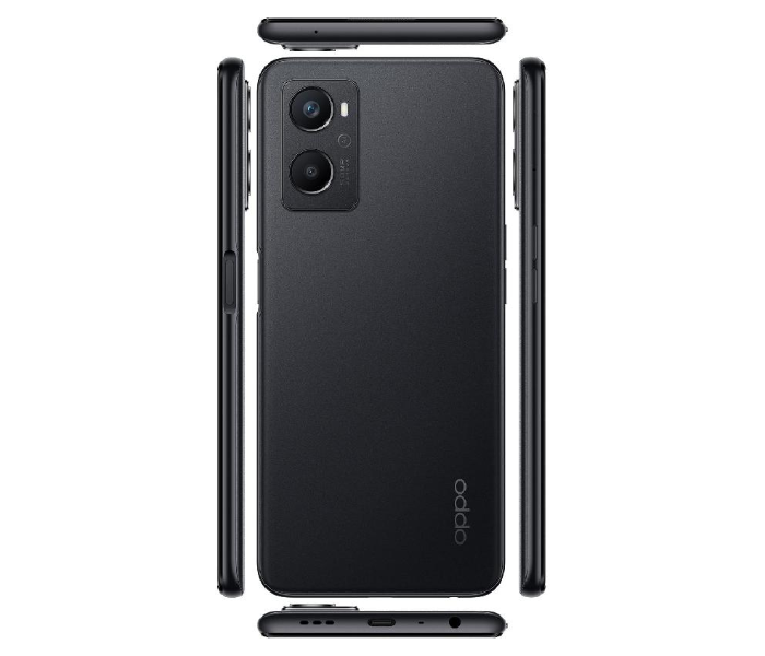 Oppo A76 6GB RAM 128GB - Glowing Black - Zoom Image 2