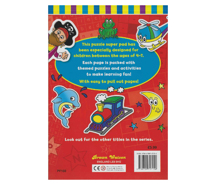 Brown Watson Puzzle Fun Super Pad Book for Kids - Zoom Image 2