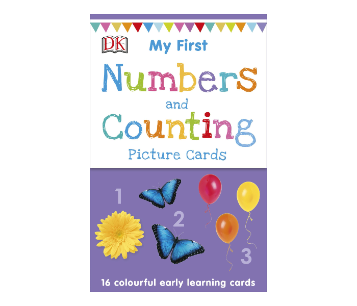 Dk My First Numbers And Counting Flash Cards Book for Adults - Zoom Image 1