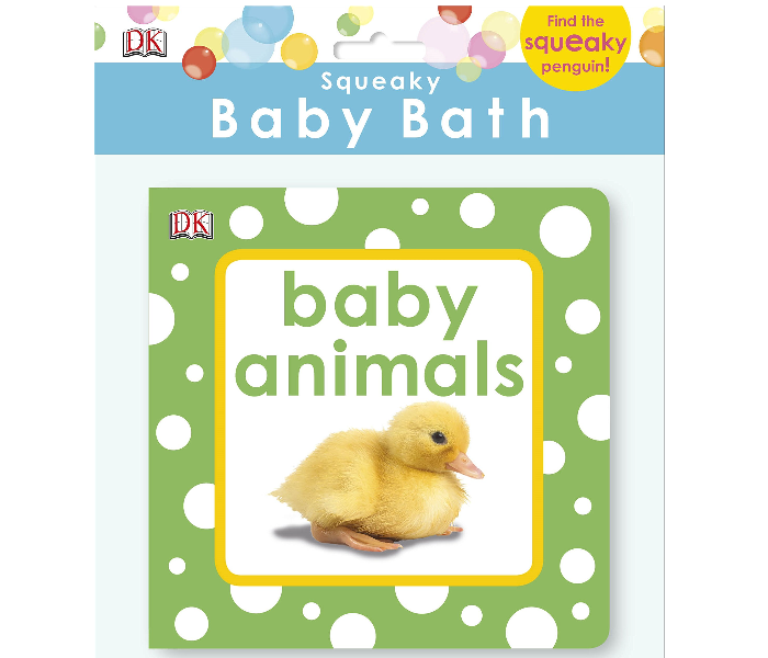 Dk Squeaky Baby Bath Book Baby Animals Books for Kids - Zoom Image 1