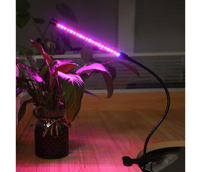 20W LED Table Grow Light - 1 Head With Chip - Black - Zoom Image 1