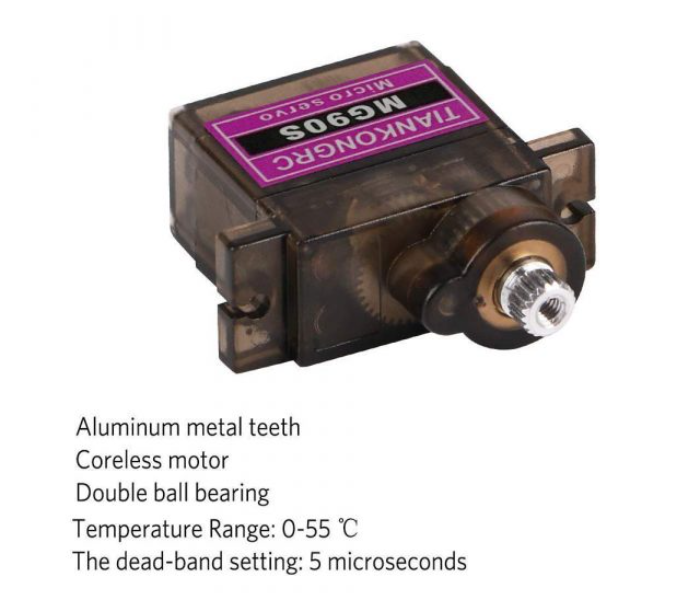 Servo Motor MG90S 360 Degree - Zoom Image 2