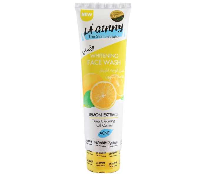 Laginny LA104 100ml Whitening Facewash Lemon - Zoom Image