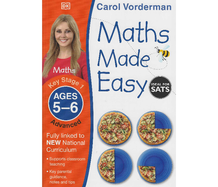 Dk Maths Made Easy: Advanced Ages 5-6 Book for Kids - Zoom Image 1