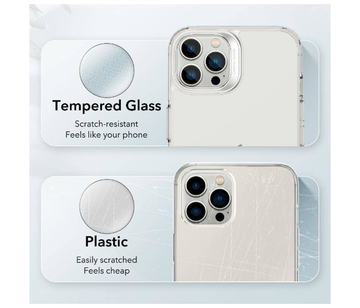 ESR Ice Shield Tempered Glass Case for iPhone 13Pro - Clear - Zoom Image 7