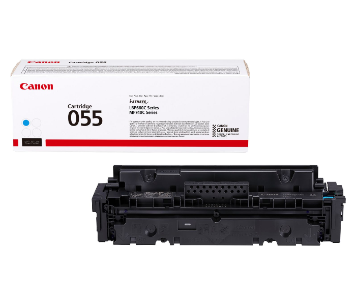 Canon 055 Genuine Toner Cartridge - Cyan - Zoom Image 4