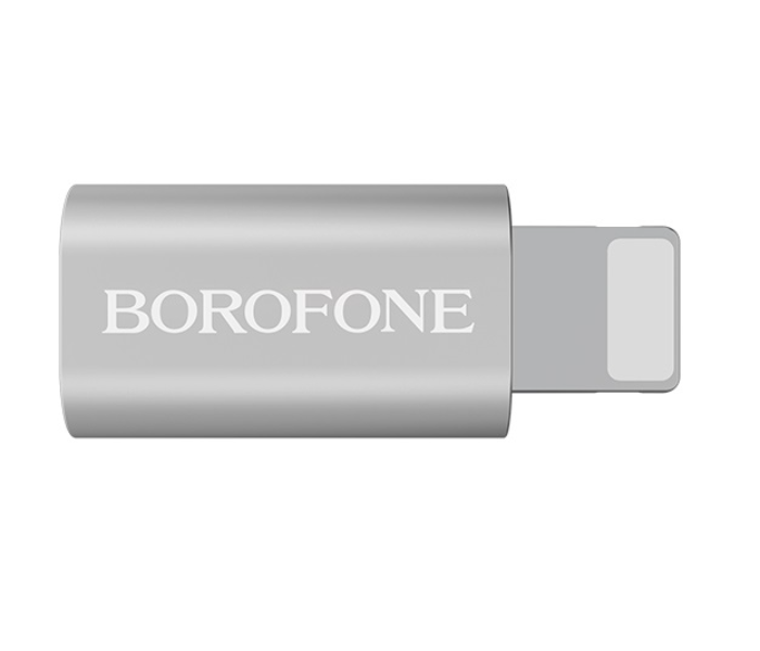 BOROFONE BV5 Micro To Lightning Adapter - Silver - Zoom Image 2