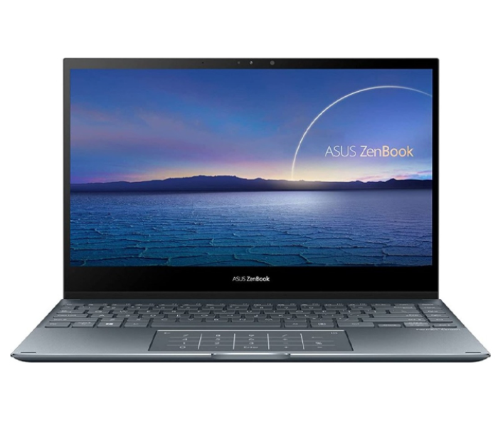 Asus UX363JA-EM176T ZenBook Flip 13 Laptop 13.3 Inch FHD Intel Core i5 1035G4 Processor 8GB RAM 512GB SSD Intel Iris Xe Graphics Windows 10 - Grey - Zoom Image 1