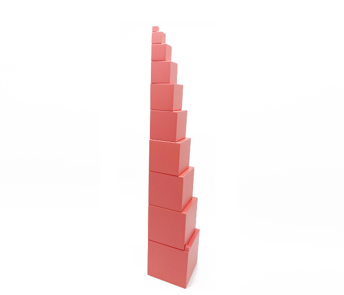 Montessori Educational Toy 202216 The Pink Tower for Kids - Zoom Image