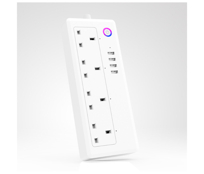 Wink XS-A25 Smart Power Strip 4 Way - White - Zoom Image