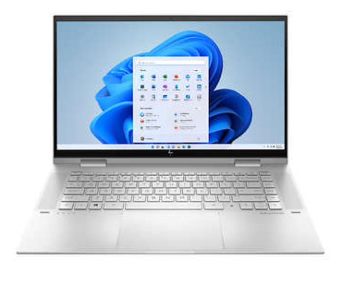 HP 2L7M5UA 15-ES0003CA Envy 15.6 Inch FHD Touch Screen Intel Core i7-1165G7 Processor 16GB DDR4 RAM 1TB SSD Iris X Graphics Windows 10 Home - Silver - Zoom Image 1