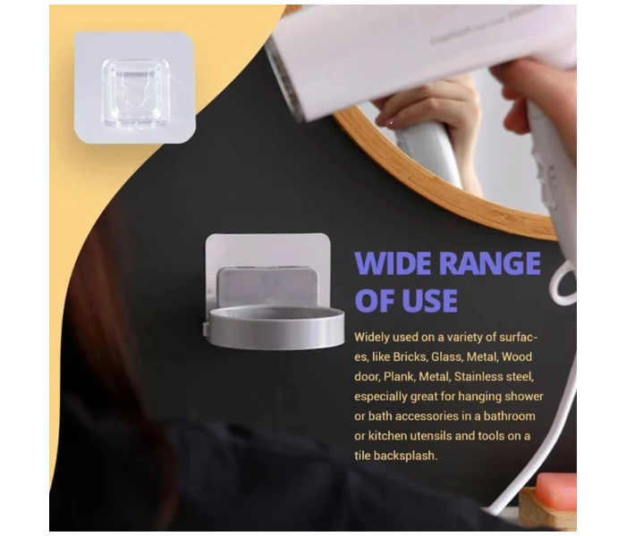 3 Piece Set Waterproof Double Sided Adhesive Wall Hooks - Zoom Image 4