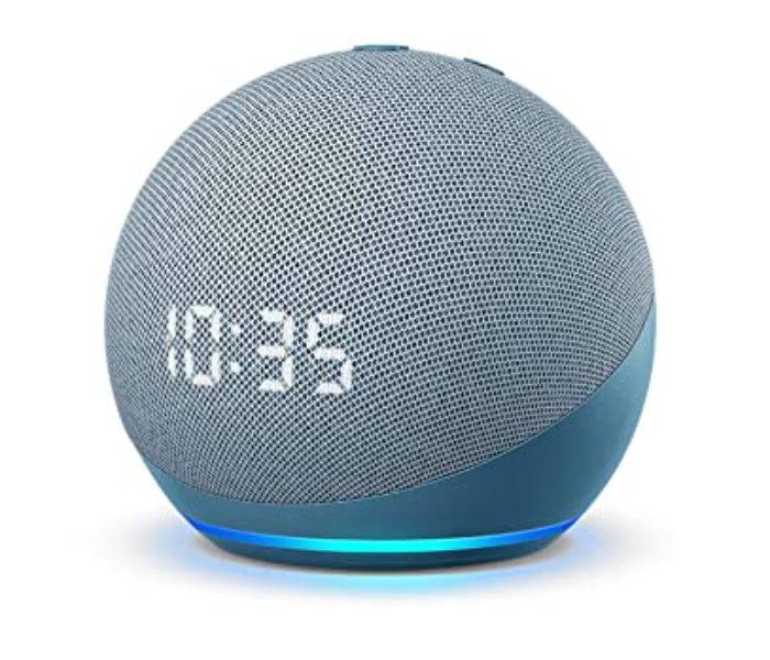 Echo Dot 4Th Generation With 4 Microphones - Blue - Zoom Image 1