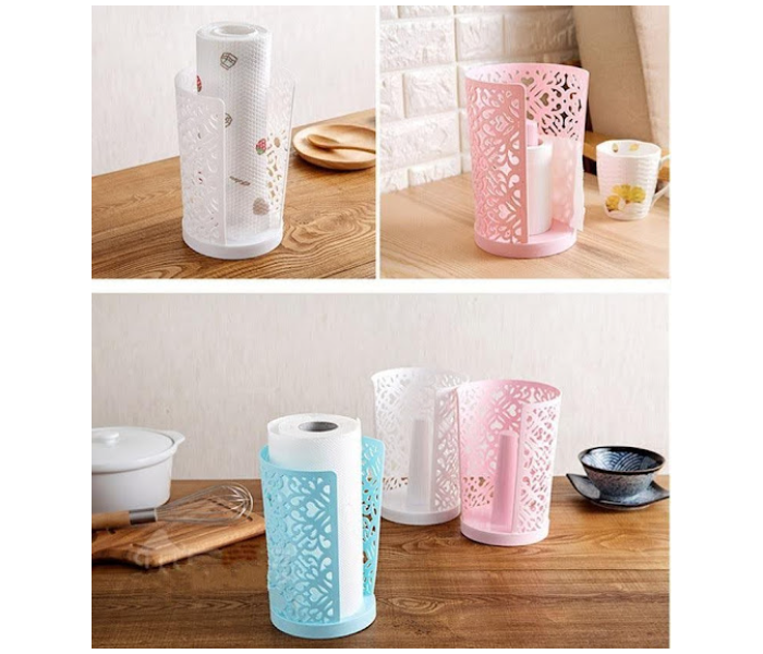 GTC 22000715 Kitchen Tissue Roll Holder Stand - Blue - Zoom Image 2