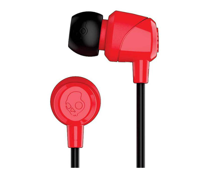 Skullcandy S2DUY-L676 In-Ear Earbuds with Microphone - Black and Red - Zoom Image 3