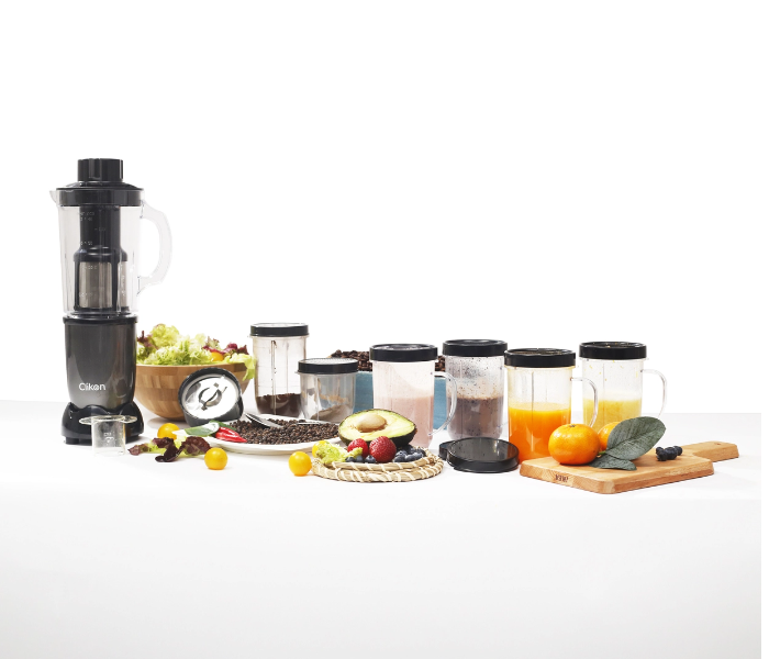 Clikon CK2642 400 Watts Nutri 8 Smoothie Maker - Black and Grey - Zoom Image 2