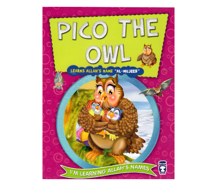 Timas Publishing Pico The Owl Learns  Allahs Name Al-Mujeeb Islam Book for Adults - Zoom Image 1